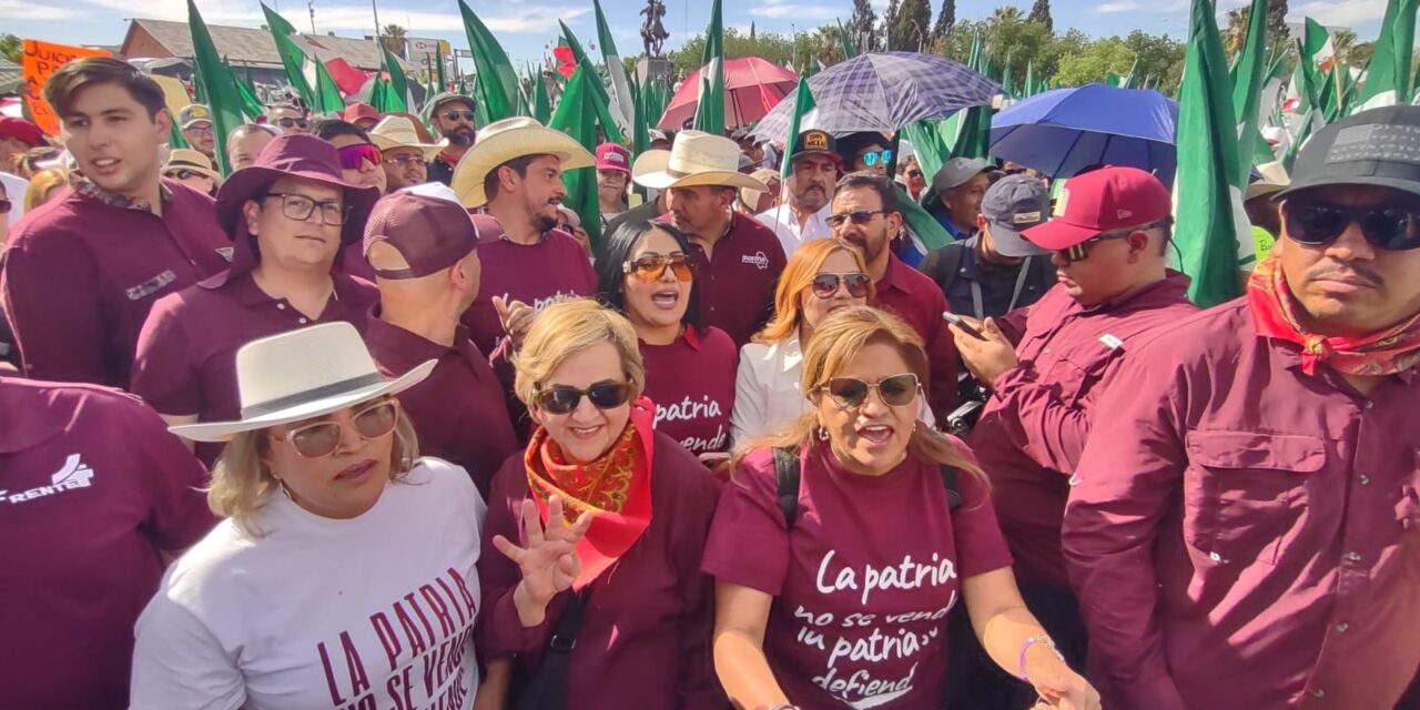 Destaca Cruz Pérez Cuéllar gran respuesta ciudadana en caravana de Morena en Chihuahua