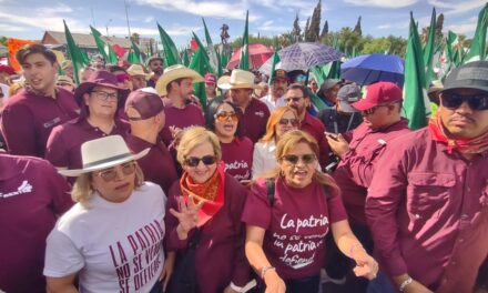 Destaca Cruz Pérez Cuéllar gran respuesta ciudadana en caravana de Morena en Chihuahua