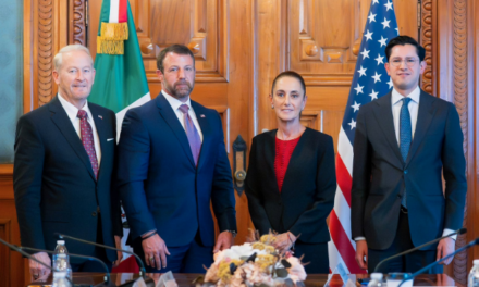 Secretario de Seguridad Interior de EU destaca coordinación con Sheinbaum en materia de seguridad