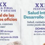 Se desarrollará la Muestra Final de Artes y Oficios, y el Festival de Salud Integral y Desarrollo Personal