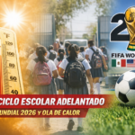 Por Mundial y ola de calor, SEP adelanta 40 días el fin del ciclo escolar