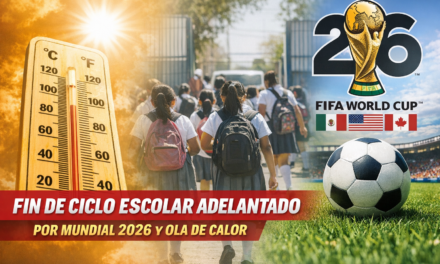 Por Mundial y ola de calor, SEP adelanta 40 días el fin del ciclo escolar