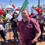 “Vamos a seguir apoyando a la presidenta”: Cruz Pérez Cuéllar respalda a Sheinbaum desde la Plaza de la Mexicanidad