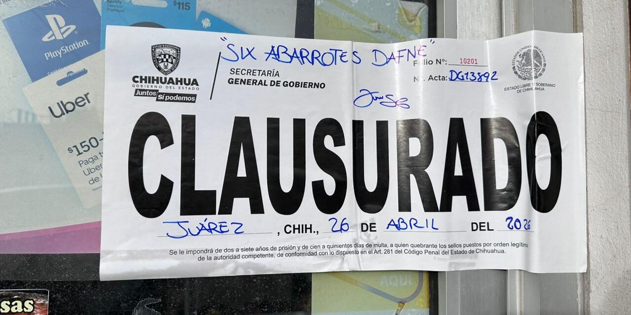 Realiza Gobernación Estatal 358 inspecciones y clausura 17 establecimientos en la última semana