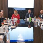Maru Campos se reúne con líderes de la iniciativa privada