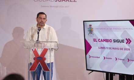 Refuerza Municipio trabajos de bacheo; operan 18 frentes de atención en Ciudad Juárez