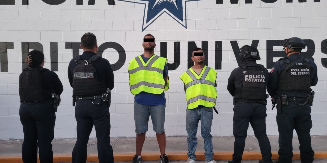 Persecución termina en choque y deja dos detenidos; una mujer y una menor resultaron lesionadas