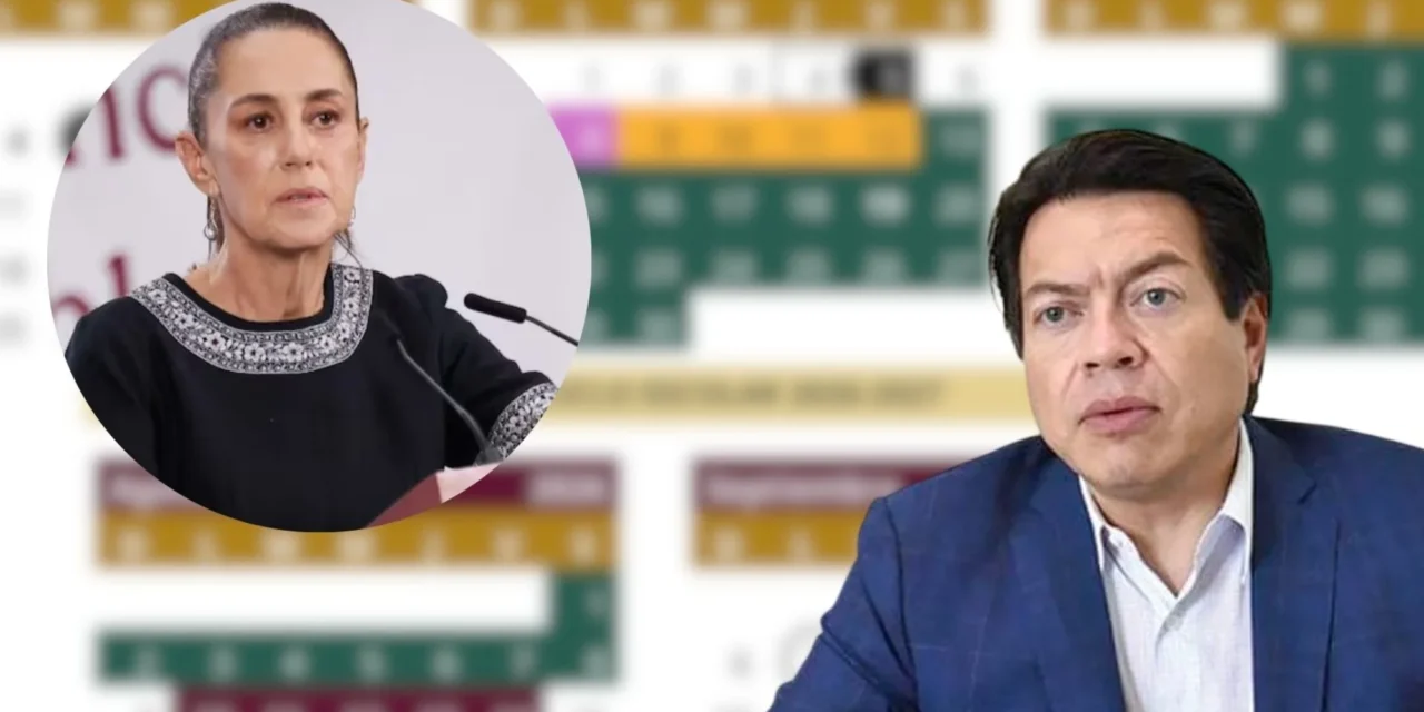 En reunión con Sheinbaum, la SEP definirá hoy el calendario escolar