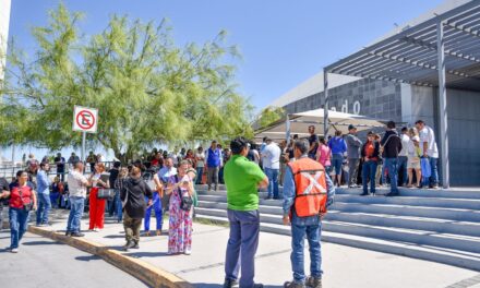 Participan 804 juarenses en el Primer Simulacro Nacional 2026 en Pueblito Mexicano