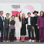 Sheinbaum junto a Majo Aguilar y Junior H, lanzan la segunda edición de “México Canta”