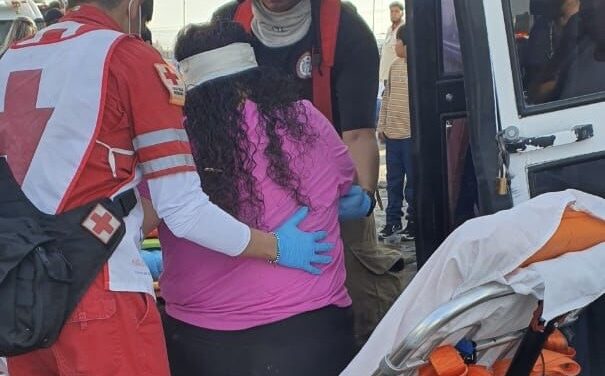 Choque múltiple deja 15 lesionados en el suroriente de Ciudad Juárez
