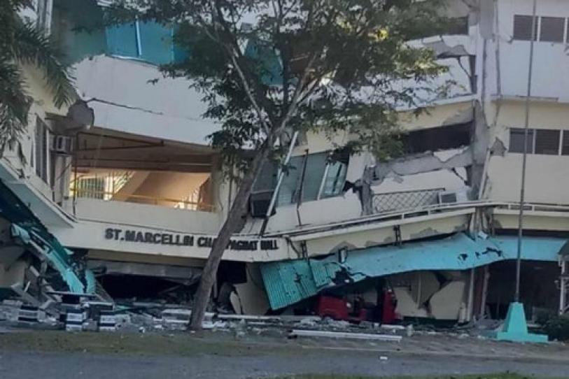 Sismo de magnitud 7.8 en Filipinas deja daños y activa alerta de tsunami