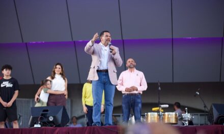 Inaugura Cruz Pérez Cuéllar Parque Urbano Suroriente ante 12 mil personas