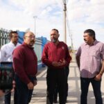 Supervisa Héctor Ortiz avance del programa de mejoramiento urbano en avenidas prioritarias de Juárez