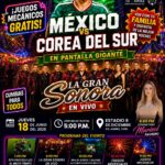 Todo listo para el México vs Corea del Sur en el Estadio 8 de Diciembre