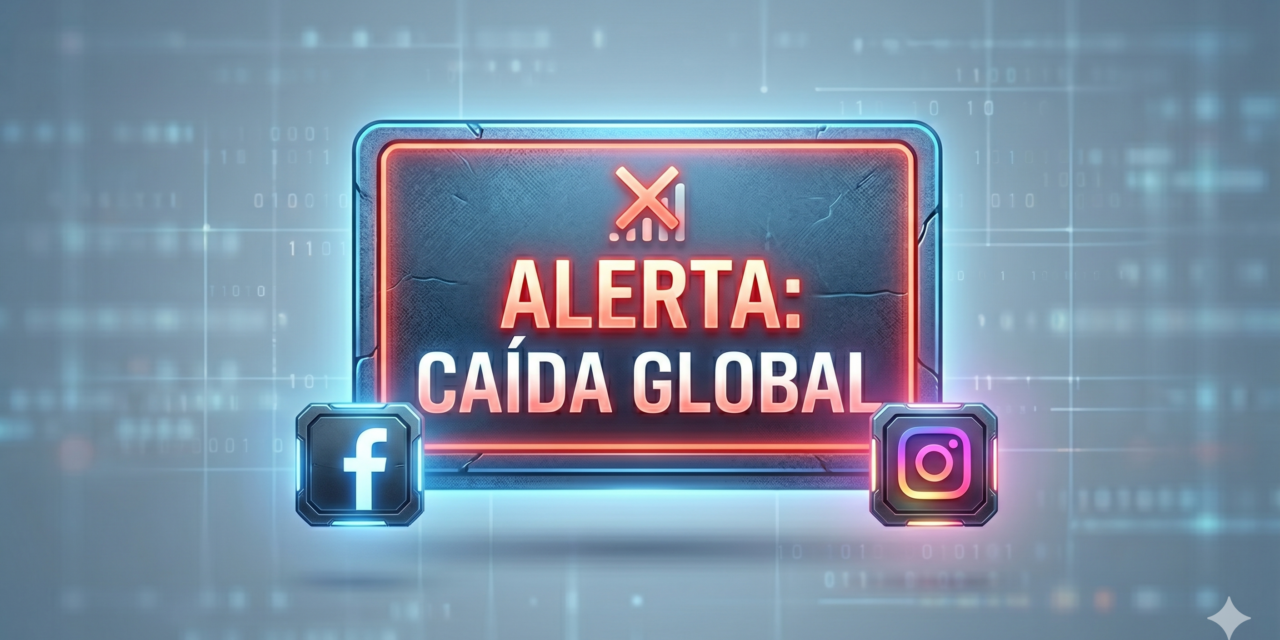 Caída global de Facebook e Instagram afecta a millones de usuarios