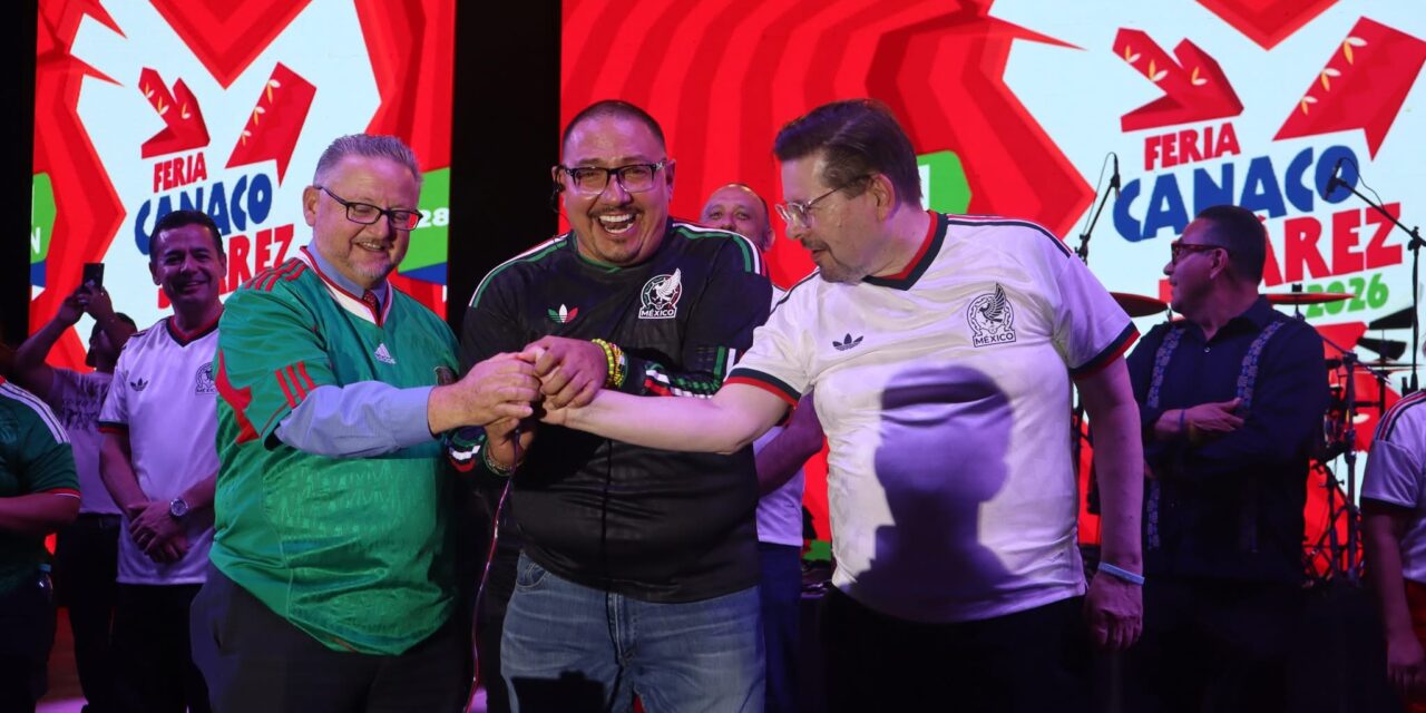 Con triunfo de México y fuegos artificiales, arranca la Feria CANACO Juárez 2026