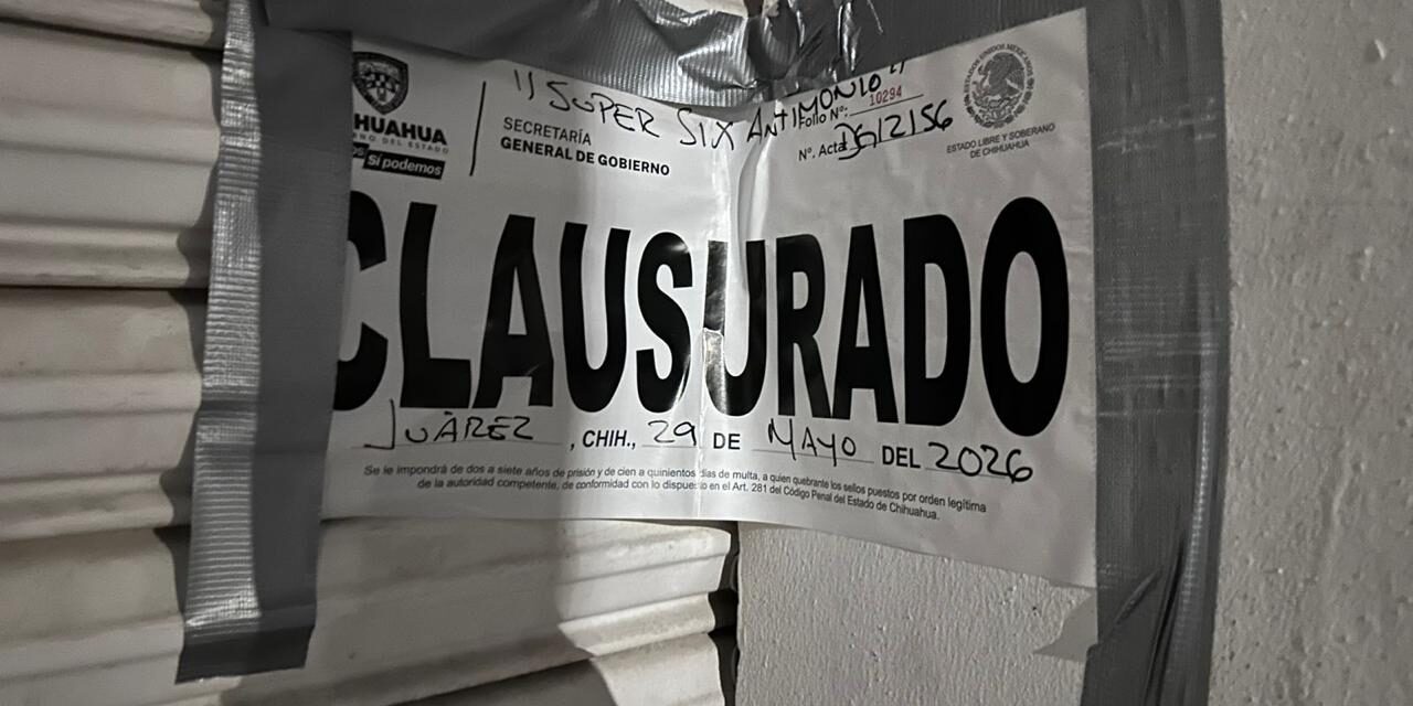 ¿Tu lugar favorito está en la lista? Clausuran nueve negocios por irregularidades