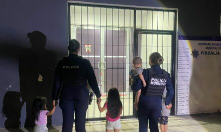 Resguarda SSPM a cuatro menores que permanecían solos en vivienda de la colonia Torres del Sur
