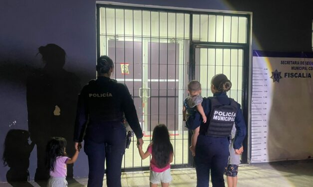 Resguarda SSPM a cuatro menores que permanecían solos en vivienda de la colonia Torres del Sur