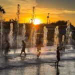 Anuncia Parque Central horario extendido en las Fuentes Danzarinas por temporada vacacional
