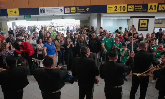 AICM vive la fiesta del Mundial ante la llegada masiva de turistas