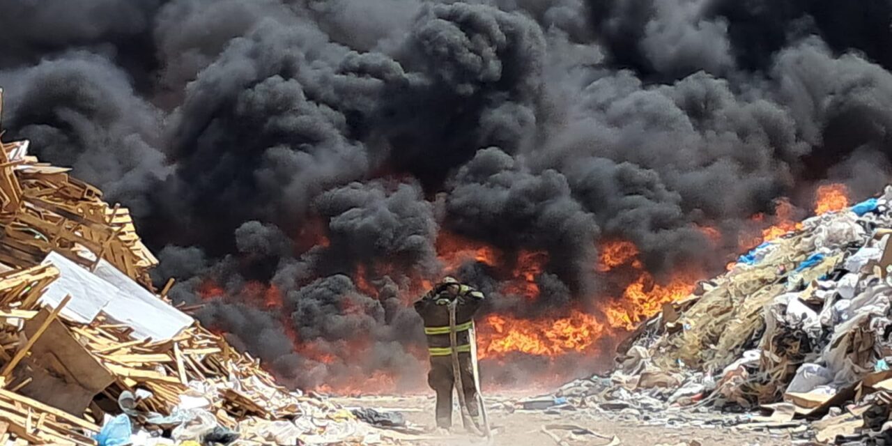 Alerta por contaminación: incendio eleva partículas a niveles extremos en Juárez