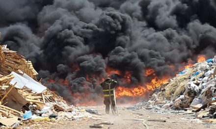Alerta por contaminación: incendio eleva partículas a niveles extremos en Juárez