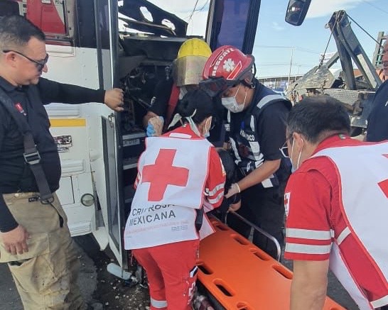 Choque múltiple deja 15 lesionados en el suroriente de Ciudad Juárez