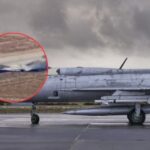 Avión bombardero B-52 de Estados Unidos se estrella poco después de despegar