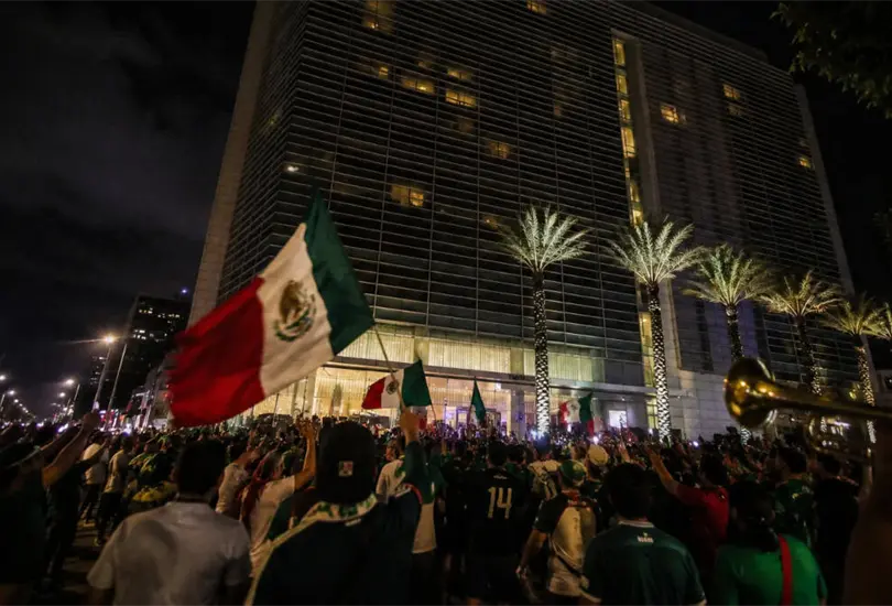 Serenata mexicana no dejó dormir a Ecuador antes del duelo contra el Tri