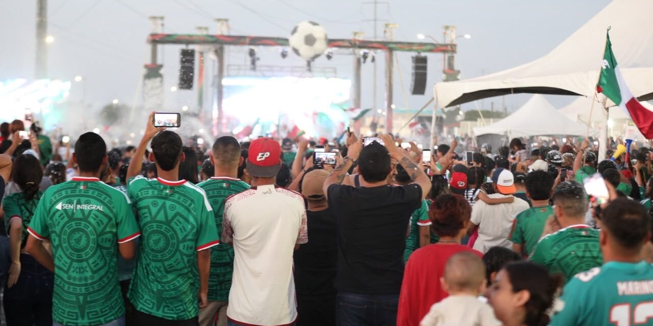 Fan Fest reunió a 5 mil 500 aficionados con saldo blanco; analizan nueva sede para el próximo partido de México