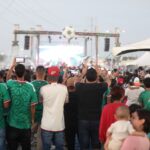 Fan Fest reunió a 5 mil 500 aficionados con saldo blanco; analizan nueva sede para el próximo partido de México