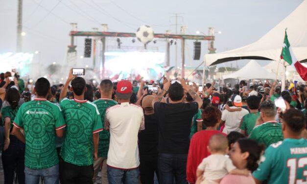 Fan Fest reunió a 5 mil 500 aficionados con saldo blanco; analizan nueva sede para el próximo partido de México