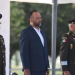 Asiste el Presidente Ortiz Orpinel a toma de posesión en el 9/o Regimiento de Caballería Motorizado