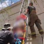 Movilización en canal pluvial: rescatan a persona lesionada en Juan Gabriel y Barranco Azul