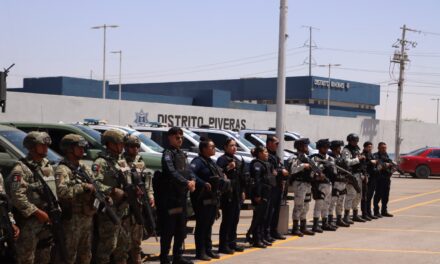 Despliegan operativo interinstitucional con más de 200 elementos para reforzar la seguridad en Riveras