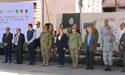 Destruyen cerca de mil 600 armas decomisadas durante ceremonia por el Día Internacional de la Destrucción de Armas de Fuego en Ciudad Juárez