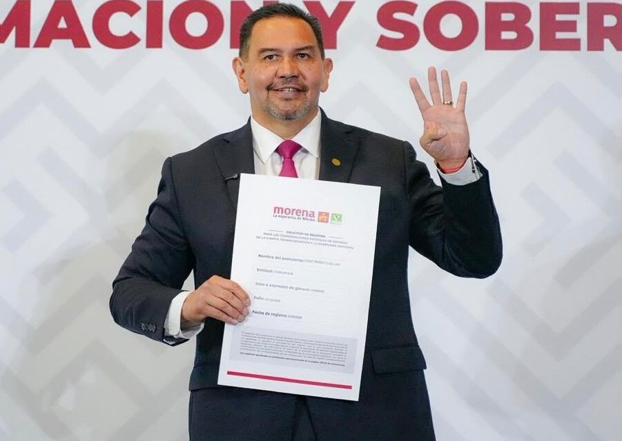 ”YO VOY POR MORENA Y POR LA UNIDAD DE LA CUARTA TRANSFORMACIÓN EN CHIHUAHUA”: CRUZ