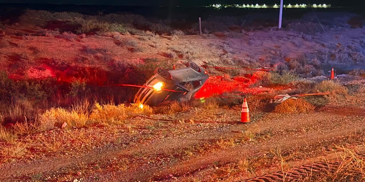 Volcadura en la carretera Juárez-Ahumada cobra la vida de un niño de 8 años