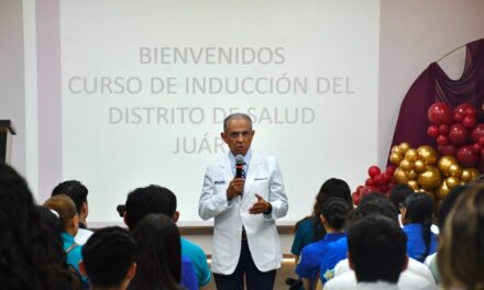 Recibe Distrito de Salud II a más de 100 pasantes que realizarán su servicio social
