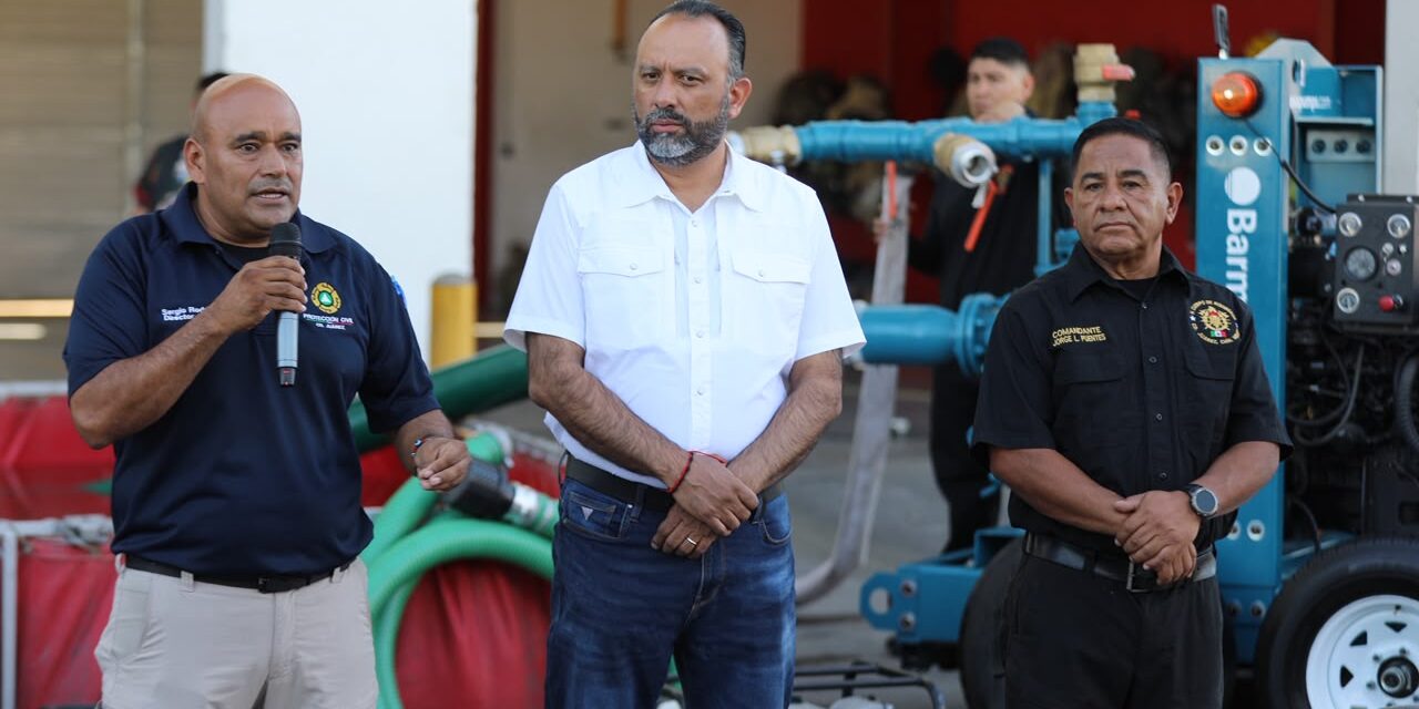 Refuerza Gobierno Municipal capacidad para atender inundaciones con nuevas bombas de succión