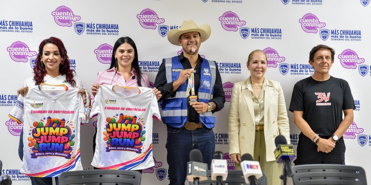 Brinca, corre y diviértete: Invitan a participar en la carrera familiar Jump Jump Run 3K en Ciudad Juárez