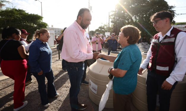 Entrega Gobierno Municipal tinacos a 200 familias para fortalecer acceso al agua potable