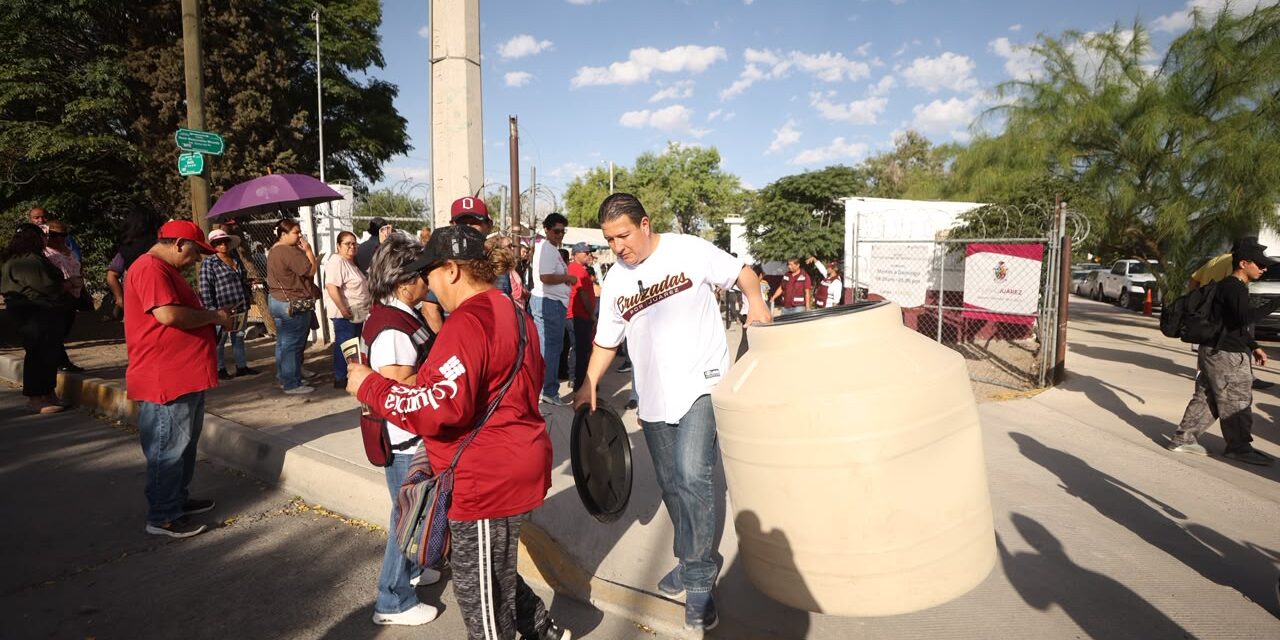Reparte el Gobierno Municipal 7 millones de litros de agua