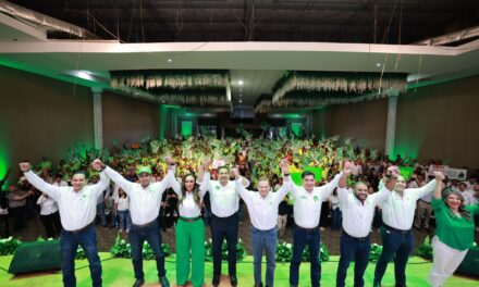 Cruz Pérez Cuéllar recibe el respaldo de la dirigencia nacional del Partido Verde