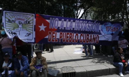 “Gracias, México”: presidente de Cuba agradece apoyo por mega marcha