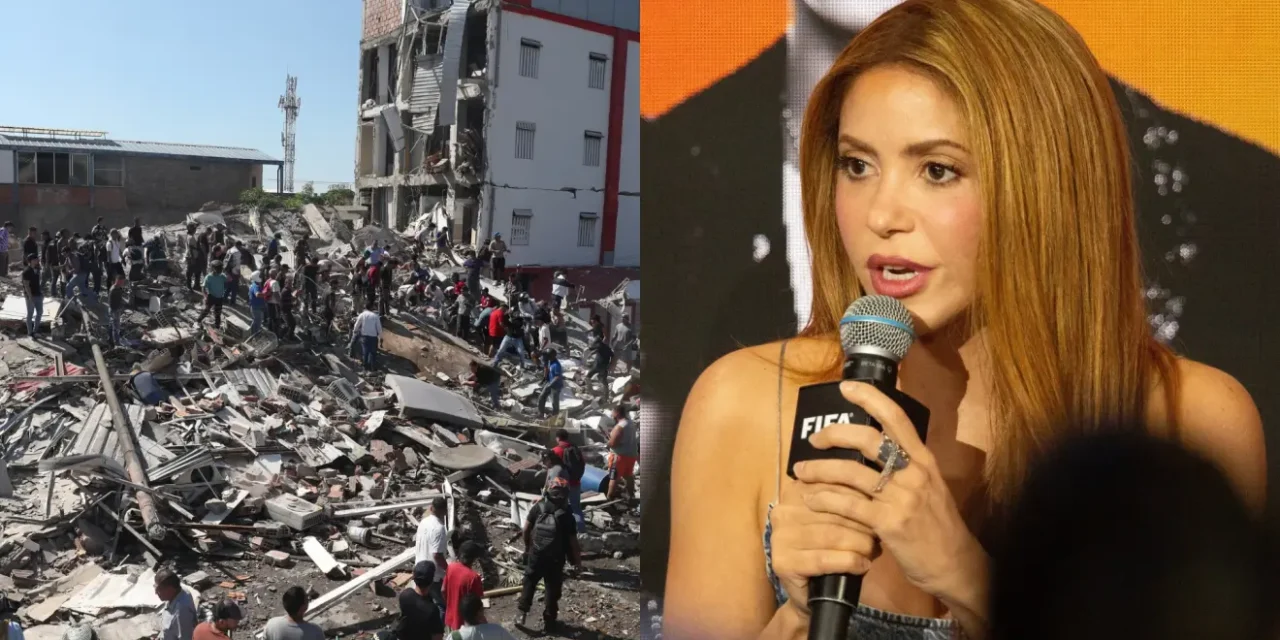 Shakira manda mensaje a su tierra tras el fuerte sismo de 7.4 en Colombia