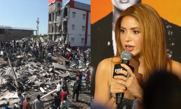 Shakira manda mensaje a su tierra tras el fuerte sismo de 7.4 en Colombia