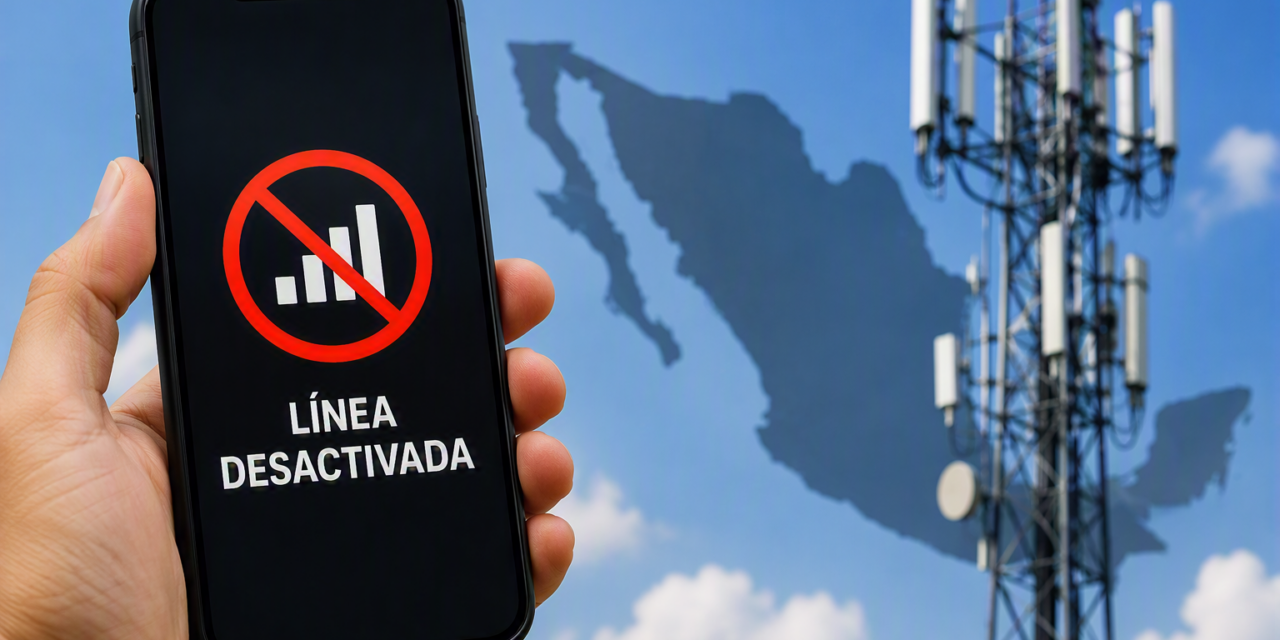 4.9 millones de líneas de telefonía móvil en México fueron desactivadas